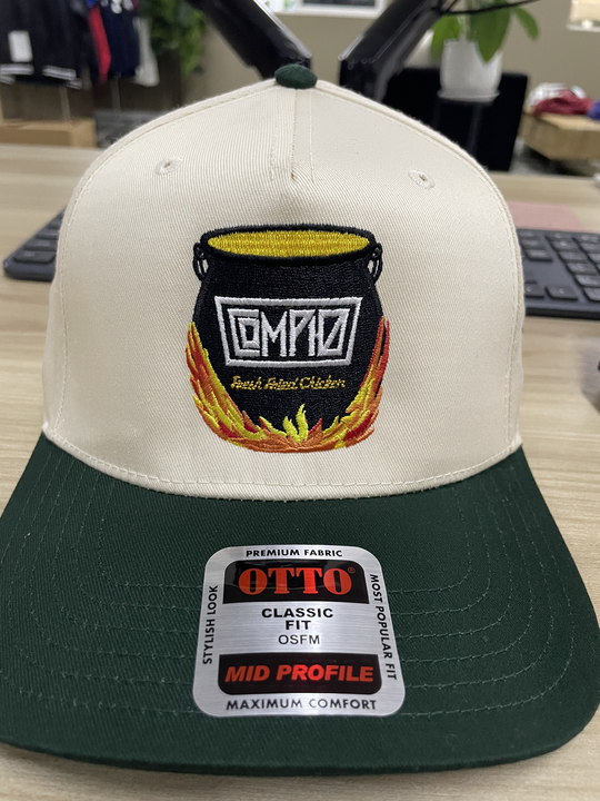 Honey's Kettle x Comp10 Embroidered Canvas Hat