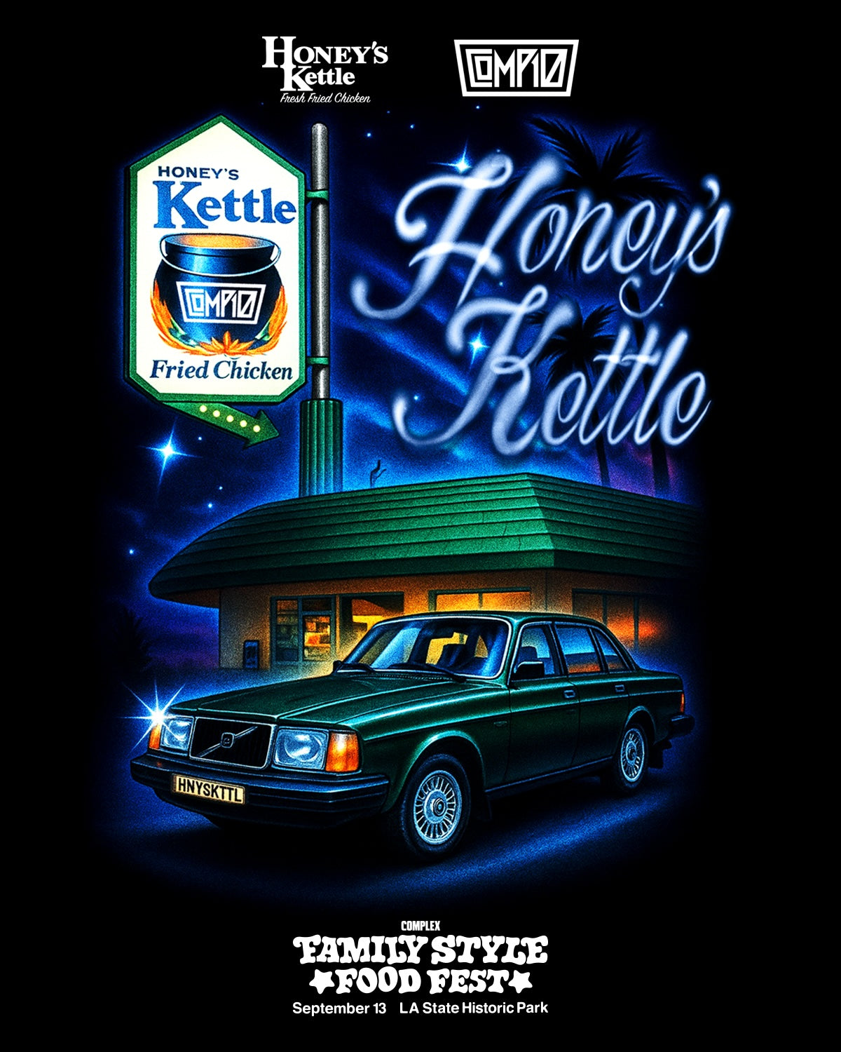Honey's Kettle x Comp10 Vintage Tee