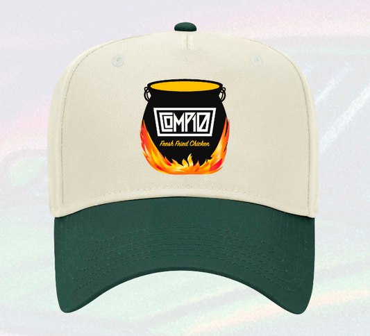 Honey's Kettle x Comp10 Embroidered Canvas Hat