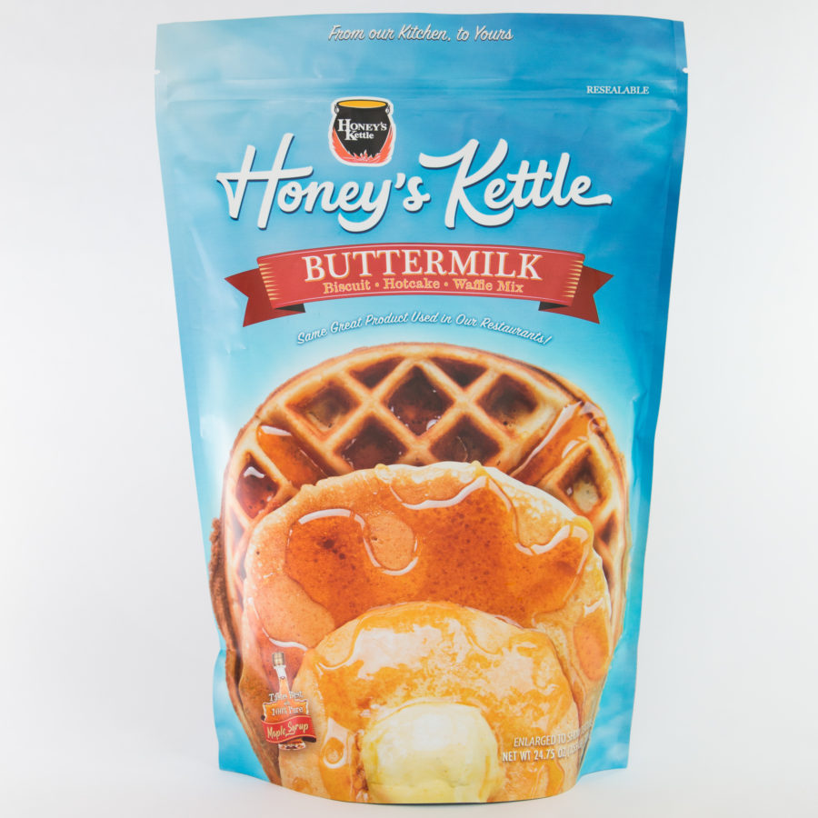 Honeys Kettle Biscuit Mix packing front